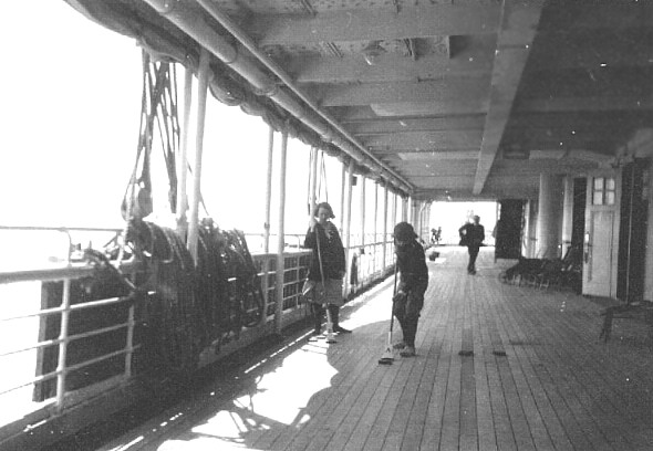 On the Empress of Australia